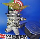 037098705 44 Dcnf-110 Weber Oem Ducati Paso Carburetor Carb Intake Manifold Carbies Twin