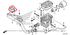 17261-hl3-a00 Honda New Oem Pioneer