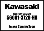 56001-3720-h8 Kawasaki Rh Ebony New Oem 725984491858