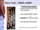 254bh 5rnal Cleco Hand Tool
