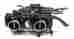 67a-14302-03-00 67a-14301-03-00 Yamaha Xl Xlt 800 Carb Twin Carburetor Rack Nice 2000-2001 2002-2004