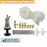 8139097483778 Unbranded Triple Carburetor Fuel Primer Fitting Accessories Kit