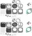 757-ck011 97-99 Dual Carb Rebuild Kit With Needle Seat Base Gaskets Sea Doo Spx 787 800