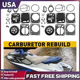 Hyqxlb-gts-97-01 Auxito 2x For Sea-doo Gts Gti Le Sp 1997-2005 Carburetor Carb Rebuild Kit Base Gasket Hyqxlb-gts-97-01 Auxito 2x For Sea-doo Gts Gti Le Sp 1997-2005 Carburetor Carb Rebuild Kit Base Gasket