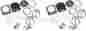 Bnikit2 Sea Doo 947 951 Xp Gsx Gtx Lrv Rx Sbni Dual Carb Rebuild Kit