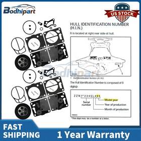 Bodhipart Jspm5012g Seadoo 717 720 787 800 Gs Gti Gts Gtx Xp Spx Twin Mikuni Carb Rebuild Kit