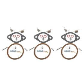 Efmotorshop 665897528954 3x Carburetor Repair Kit Rebuild For Mercury Force 90 95 Hp Outboard 809735a1