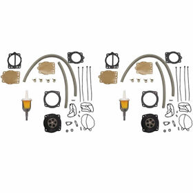 Crrk91 For Kawasaki Keihin Cdk 2dual Twin Carb Carburetor Rebuild Kit Stx Sxi St Xi 750