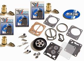 112-14-123-k Genuine Mikuni Yamaha Suv 1200 99-04 Triple Carb Rebuild Kit And Needle Seat