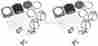 757-ck016 Gp800r Dual Twin Carburetor Carb Rebuild Kit Needle Seats Yamaha Gp800 98-05