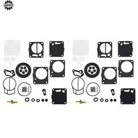 Hgf36624 Home-garden-fix 2-pack Carb Rebuild Kit For Yamaha Vxr Wave Blaster Raider Xl700 Xl760