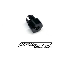 Hsi-23-0008 Hsi Black Yamaha Throttle Cable Adapter 6-8mm Billet Super Jet Ada 701 760