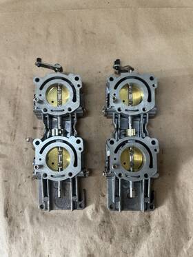 0437539 Johnson 0437540 Oem Throttle Body Set Port Pn# And Starboard B-113