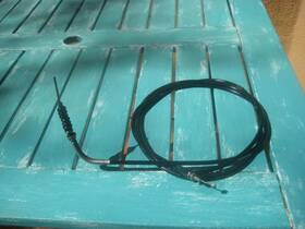 54012-3001 Kawasaki 440js 550js 440 550 Js 1977-1985 Throttle Cable With Hardware Good Working Condition