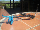 Matching 650 Throttle Sx Finger Kawasaki Blue Aluminum Anodized Cable