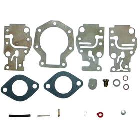 600-34a2 Rareelectrical New Carburetor Kit Fits Johnson/evinrude 2 Cyl 8 Hp By 0436824 600-34 18-7219