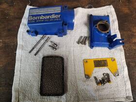 273000023 Sea-doo 1990 90 Seadoo Gt 587 Air Intake Box Cleaner Flame Arrestor Silencer Filter