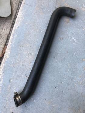 276000091 Sea-doo Gtx 4tec Supercharged Coolant Heat Exchanger Intake Pipe Inlet Hose