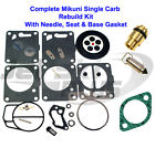 Jsp10000 Seat Needle Carburetor Rebuild 587 Kit Gtx Gasket 92-93 Base Mikuni Seadoo