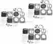 Sprkit3 Yamaha 1100 Wave Raider Venture Triple Carb Carburetor Rebuild Kit