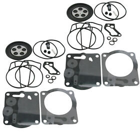 Crrk96-2 Twin Carburetor Rebuild Kit For Yamaha Xl Xlt Gp 800 1200 Waverunner Mikuni Sbni Crrk96-2 Twin Carburetor Rebuild Kit For Yamaha Xl Xlt Gp 800 1200 Waverunner Mikuni Sbni