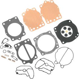 Winderosa 22303-w357126-73 Vertex Aftermarket Fuel Pump/carburetor Rebuild Kit-38/40/42 For 1991-1995