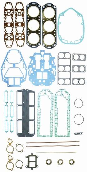500-226 Wsm Gasket Kit Powerhead For Mercury 150 / 175 Hp 6 Cyl 76-91 500-226 Wsm Gasket Kit Powerhead For Mercury 150 / 175 Hp 6 Cyl 76-91