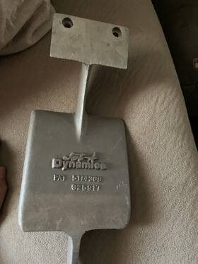 5118368 Wsm 511368 Dynamics Pj Boat Anchor 825971 Aluminum 5118368 Wsm 511368 Dynamics Pj Boat Anchor 825971 Aluminum