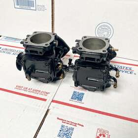 64x-14301-00-00 Yamaha Mikuni Waveblaster 2 Gp 760 Carburetors Carbs Dual Set 44mm