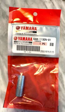 6aw-1132n-01-00 Yamaha Oem Exhaust Manifold Anode