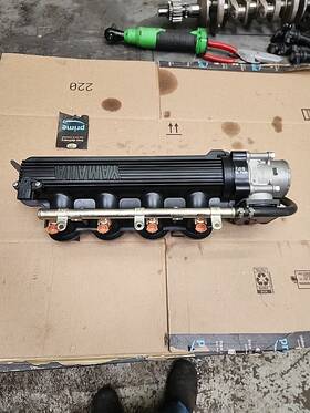 Yamaha 6bu-13760-00-00 2012 Vx110 Deluxe Waverunner Intake Throttle Body And Injector 53 Hours
