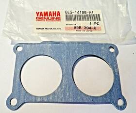 Yamaha 6e5-14198-a1-00 Oem Intake/carb Base Gasket 6e5-14198-a1 Repl 6e5-14198-a2