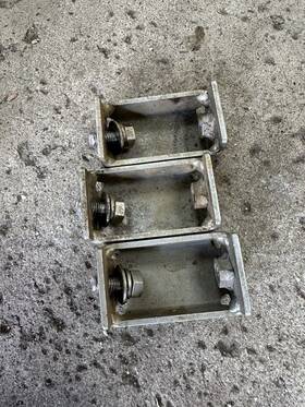 6k8-eu0 Yamaha 87-92 Waverunner Fuel Tank Gas Mount Hardware Bracket Wr Wj 500 650 Wr500 Wj500