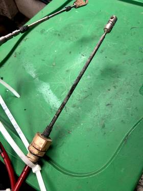 F0x-6153e-19-00 Yamaha Wave Runner Gp 1200 Oem Reverse Cable 800 Gp1200r Gp800r F0x-u153e 12130