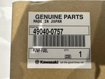 Kawasaki Oem 49040-0757 Pump-fuel. Fixed Price $643.29.