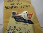 Nos Vintage Genuine Yamaha Motorcycle Blank Key #711 90890-55919. Fixed Price $14.29.