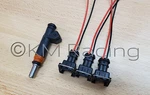 (3X) 2003-2011 Sea-doo 4TEC Fuel Injector Connector Quick Disconnect Pigtails. Fixed Price $23.50.