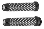 Arlen Ness M-1000 Billet Grips, Holeshot Black. Fixed Price $104.97.
