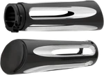 Arlen Ness Deep Cut Black Billet Dual Cable Hand Grips 80-19 Harley Fxd Xl. Fixed Price $151.95.