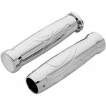 Arlen Ness Billet Grips Chrome Flamed M-1014. Fixed Price $90.97.