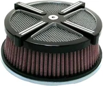 Harddrive X-force Air Cleaner Kit Black Contrast Cut Motorcycle Street 120335. Fixed Price $184.46.