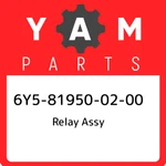 6Y5-81950-02-00 Yamaha Relay Assy 6Y5819500200, New Genuine Oem Part. Fixed Price $202.48.