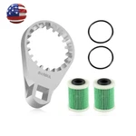 Fuel Filter Elements With O-rings Wrench For Yamaha 4-STROKES 6P3-WS24A-01-00 Us. Fixed Price $24.73.