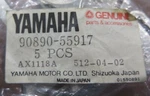 Oem Yamaha Key Blank M/s 611 90890-55917 Set Of Pcs Nos (5D2-1-7). Fixed Price $21.99.