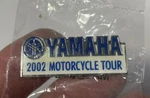 Yamaha Motorcycle Tour 2002 Rally Lapel Hat Pin. Fixed Price $11.99.