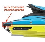 Yamaha Stern Gunwale Ex Black Rh Stbd Rear Bumper Corner F3Y-U251E-00-00. Fixed Price $30.95.