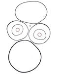 Head Ring Gasket Kit For Seadoo 580 587 Gts Gtx Spi Spx Xp. Fixed Price $22.95.