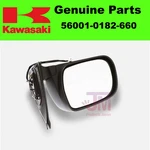 Kawasaki Oem 56001-0182-660 Mirror-assylhm.s.bl Genuine. Fixed Price $259.93.