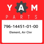 796-14451-01-00 Yamaha Element, Air Clnr 796144510100, New Genuine Oem Part. Fixed Price $19.92.