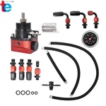 Racing Adjustable Fuel Pressure Regulator Kit Oil 0-100PSI Gauge AN-6 Fitting. Fixed Price $33.90.